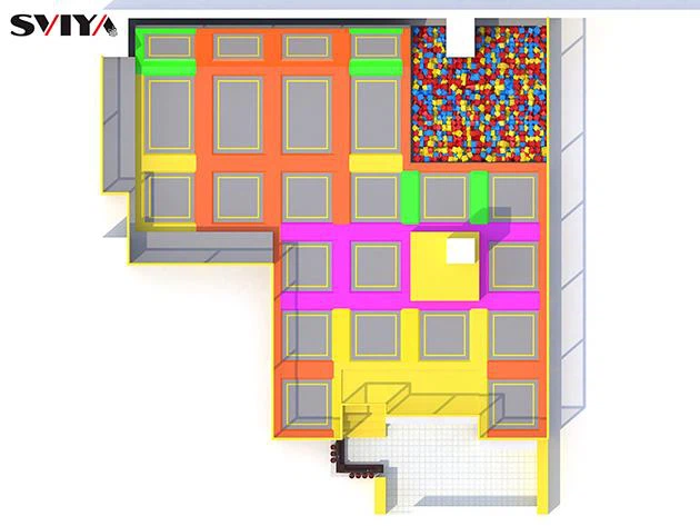 Trampoline Play Place